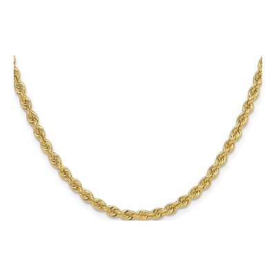14K Yellow Gold 3.8mm Rope Chain – view 4