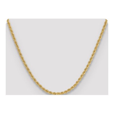 14K Yellow Gold 3.8mm Rope Chain – view 6
