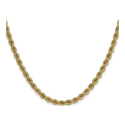 14K Yellow Gold 4.2mm Rope Chain – view 3