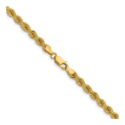 14K Yellow Gold 4.2mm Rope Chain – view 4