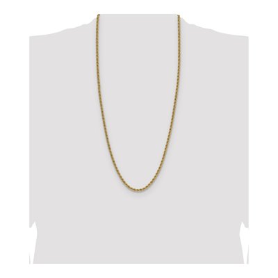 14K Yellow Gold 4.2mm Rope Chain – view 5
