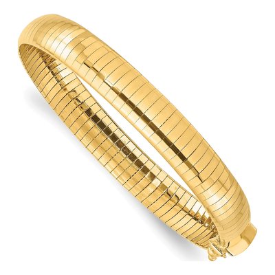 14K Yellow Gold Omega Bracelet