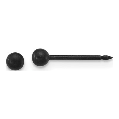 Stainless Steel Ball Stud Earrings