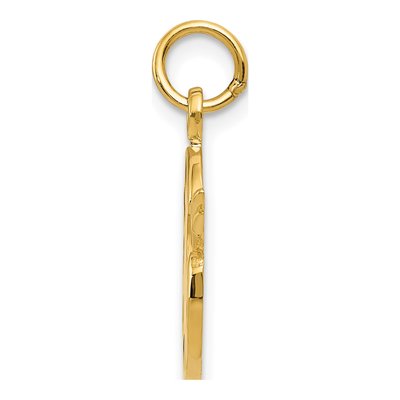10K Yellow Gold Enameled Artist Palette Charm – view 3