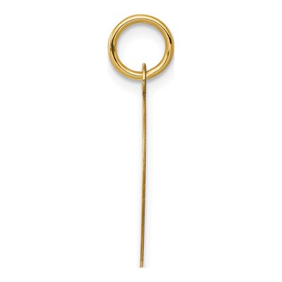 10K Yellow Gold Record Album Pendant – view 3