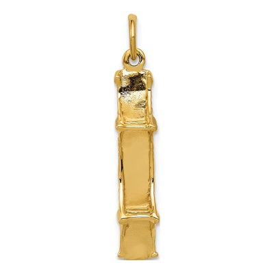 10K Yellow Gold Mackinac Bridge Pendant – view 3