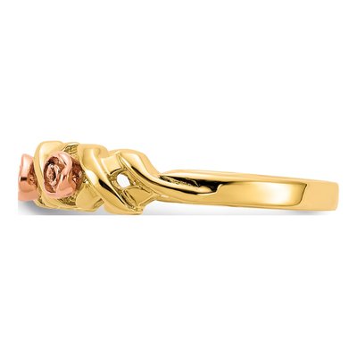 10K Two-Tone Gold Black Hills Ring – view 4