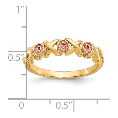 10K Two-Tone Gold Black Hills Ring – view 5