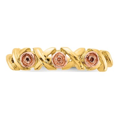 10K Two-Tone Gold Black Hills Ring – view 6