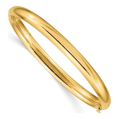 10K Yellow Gold Baby Bangle Bracelet