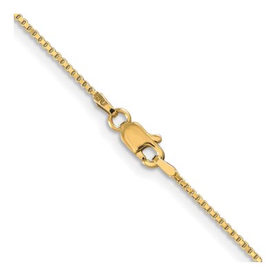 10K Yellow Gold 1mm Box Chain – view 3