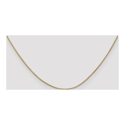 10K Yellow Gold 1mm Box Chain – view 4