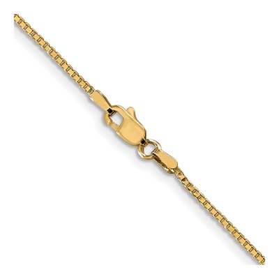 10K Yellow Gold 1.1mm Box Chain – view 3