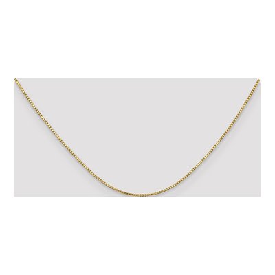 10K Yellow Gold 1.1mm Box Chain – view 4