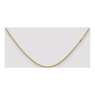 10K Yellow Gold 1.5mm Box Chain – view 4