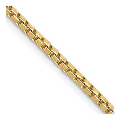 10K Yellow Gold 1.9mm Box Chain