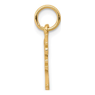 10K Yellow Gold Daddy's Little Girl Charm – view 3