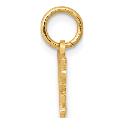 10K Yellow Gold Little Princess Crown Charm – view 3