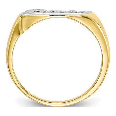 10K Yellow Gold Baby Ring – view 3