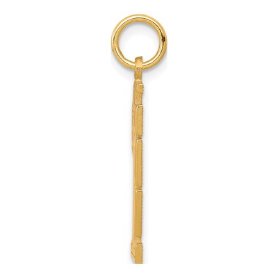 10K Yellow Gold SON Number 1 Pendant – view 3