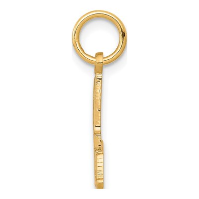 10K Yellow Gold Grandma Number 1 Pendant – view 3
