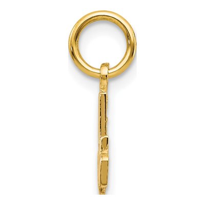 10K Yellow Gold Grandpa Number 1 Pendant – view 3