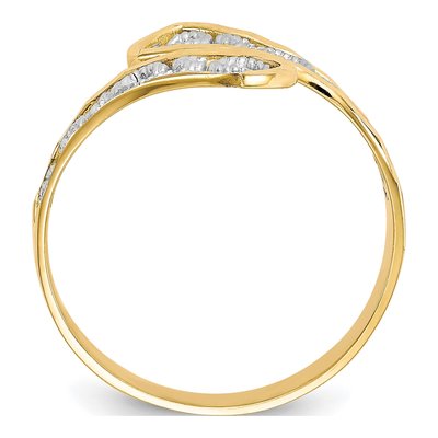 10K Yellow Gold Filigree Ring – view 3