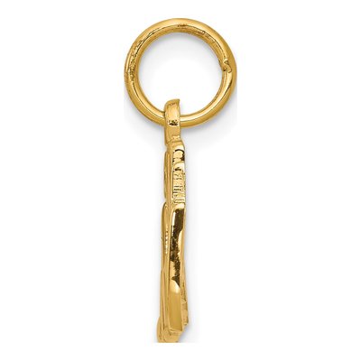 10K Yellow Gold 50th Anniversary Charm – view 3