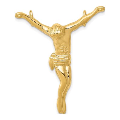 10K Yellow Gold Corpus Slide Pendant