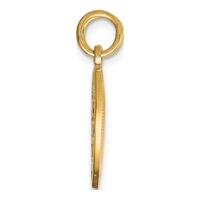 10K Yellow Gold Best Friend Heart Set Charm – view 3