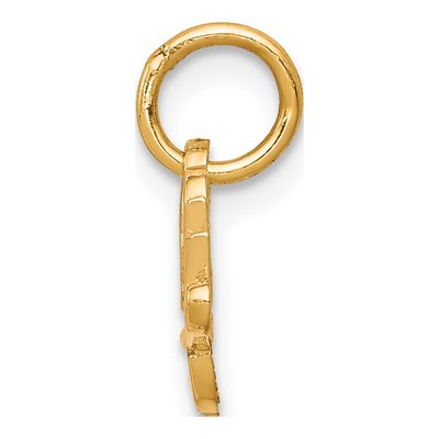 10K Yellow Gold I LOVE YOU Script Charm – view 3