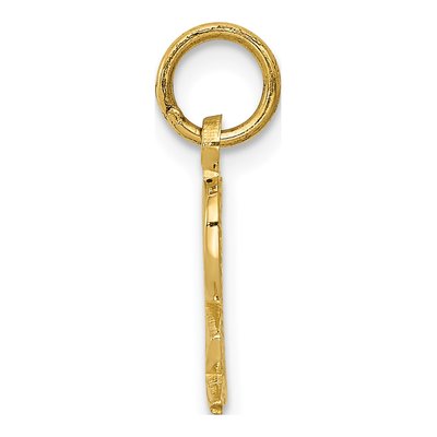 10K Yellow Gold RX Symbol Charm – view 3