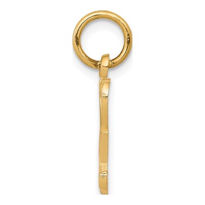 10K Yellow Gold I Heart SEX Talking Charm – view 3