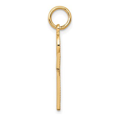 10K Yellow Gold Ankh Cross Pendant – view 3