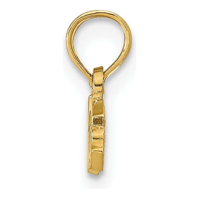 10K Yellow Gold Nurse Pendant – view 3