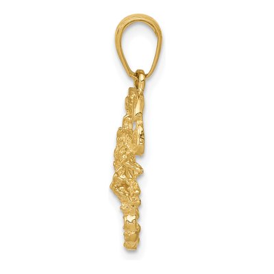 10K Yellow Gold Scorpion Pendant – view 3