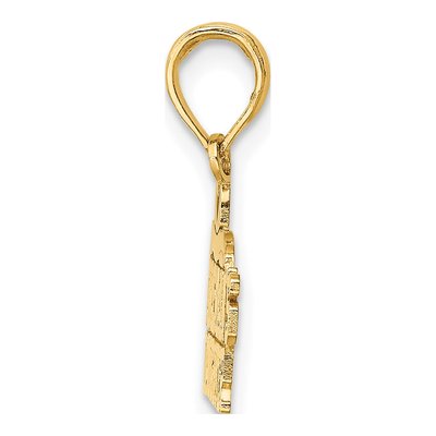 10K Yellow Gold Fireman's Daughter Charm – view 3