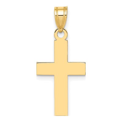 10K Yellow Gold Latin Cross Charm