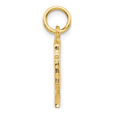 10K Yellow Gold Nefertiti Pendant – view 3