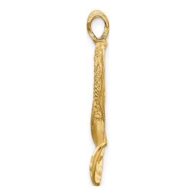 10K Yellow Gold Nefertiti Pendant – view 3