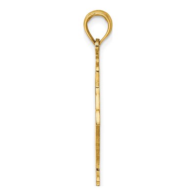 10K Yellow Gold Ice Skater Charm – view 3