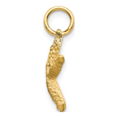 10K Yellow Gold Starfish Pendant – view 3