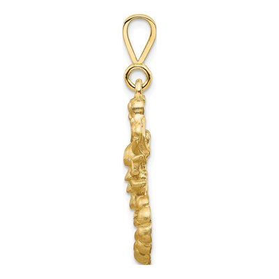 10K Yellow Gold Scorpion Pendant – view 3