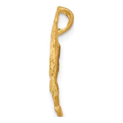 10K Yellow Gold Eagle Slide Pendant – view 3