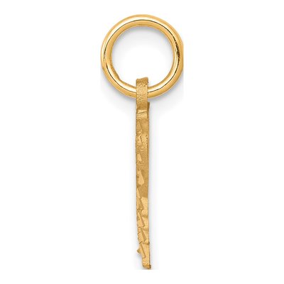 10K Yellow Gold Butterfly Pendant – view 3