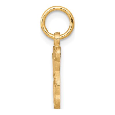10K Yellow Gold Teddy Bear Pendant – view 3