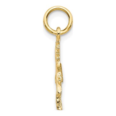 10K Yellow Gold Unicorn Pendant – view 3