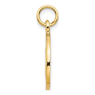 10K Yellow Gold St Jude Medal Pendant – view 3
