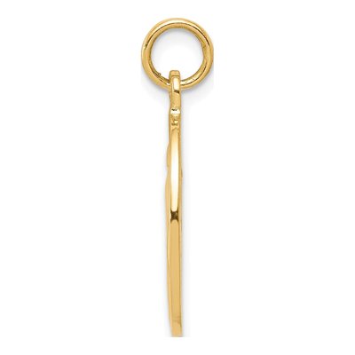 10K Yellow Gold Oval Miraculous Medal Pendant – view 3