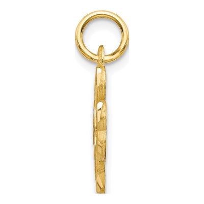 10K Yellow Gold 4-Leaf Clover Pendant – view 3
